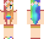 rainbow girl