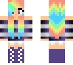 rainbow girl