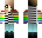 rainbow with dark