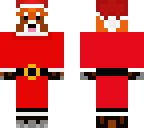 santa red panda