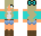 teal girl