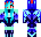 blauer drache