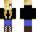 blonde hoodie girl