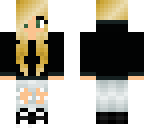 blonde hoodie girl