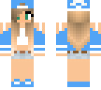 blue girl