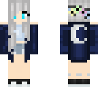 blue girl