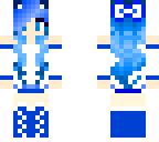 blue girl