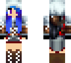blue haired assassin