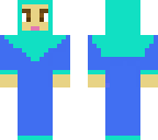 blue hijabi