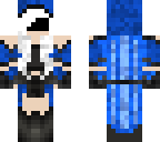 blue thief girl