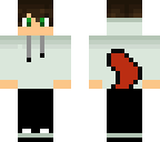 boy with a fox tail