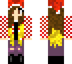 christmas farm girl