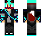 dark and light colored fox boy