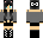 goth panda girl