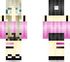 pink and black