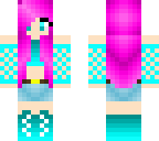 pink and blue summer