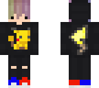 rainbow pikachu chibi