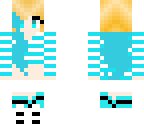 teal girl