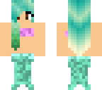 teal mermaid