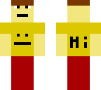 yellow t-shirt