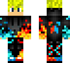 blond fire ice