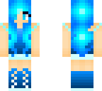 blue girl