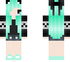 chibi mint hair edit