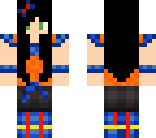 custom female goku