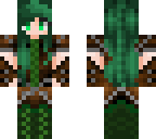 emerald green warrior