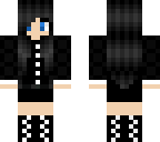 emo school girl