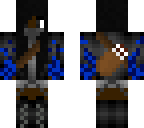 flaming archer blue