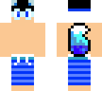 ice wolf swim