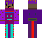 purple face's