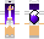 purple wolf girl