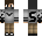 pvp skin in black and gray