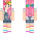 rainbow girl