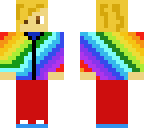 rainbow man