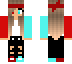 red and blue girl