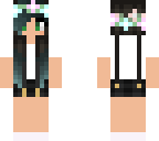 suspender's girl