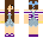 updated skin of me wearing overralls