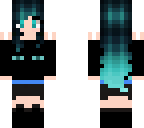 blue ender girl