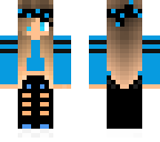blue girl
