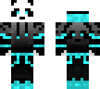 blue panda