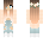 brown hair blue eyed girl