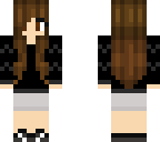 edited black sweater girl