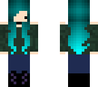 emo camo chibi girl