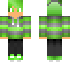 kid in lime hoodie