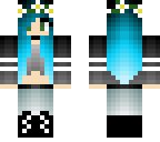 ombre blue hair