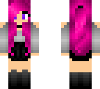pink hair girl