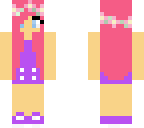 pink hair girl